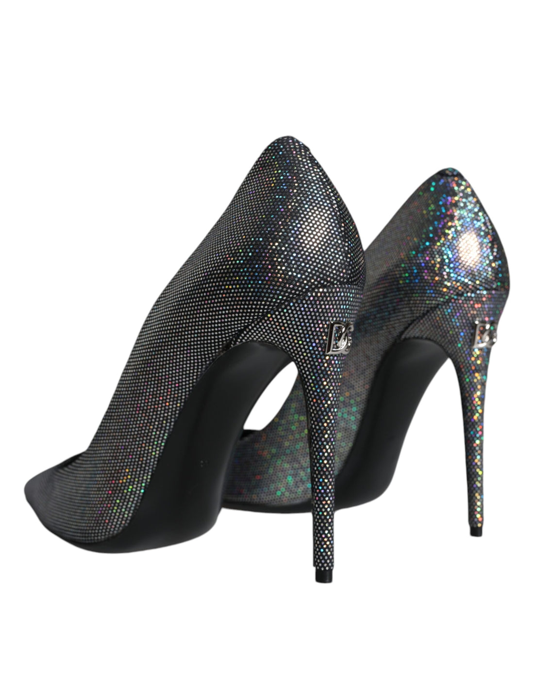 Dolce &amp; Gabbana Dolce &amp; Gabbana Multicolor Strass Leather Heels Pumps Shoes/EU39/US9/Multicolor