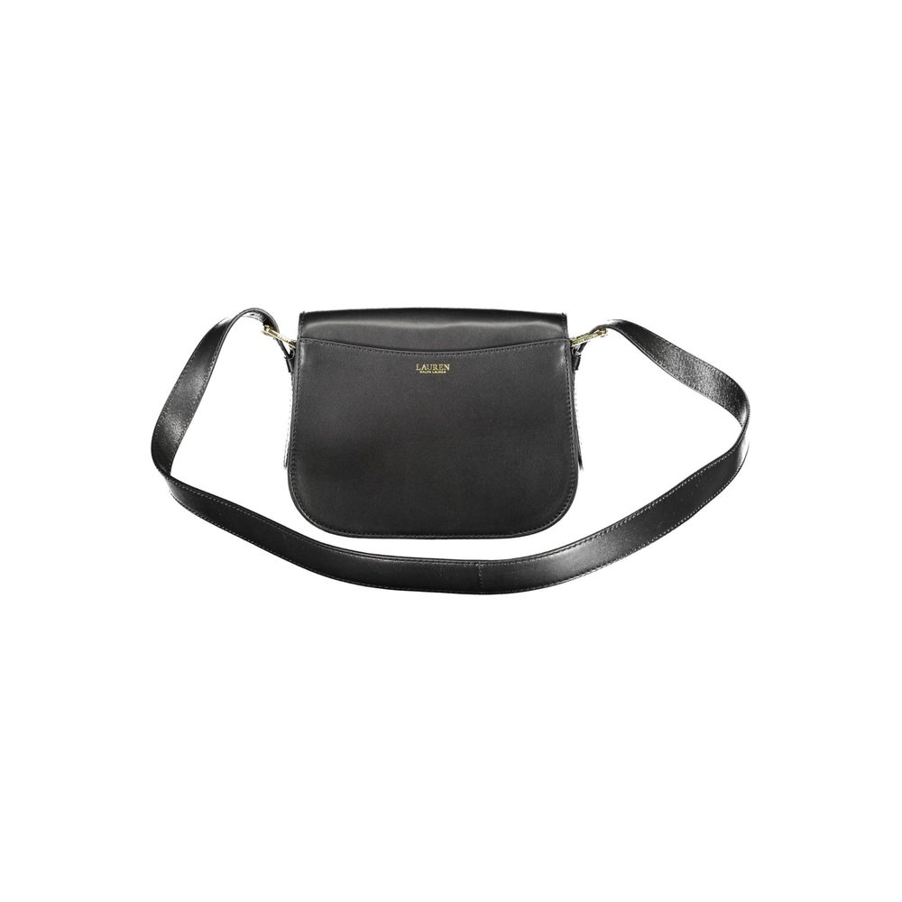 Ralph Lauren Black Leather Handbag/Black