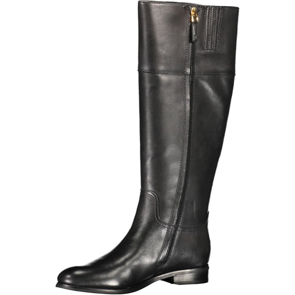 Ralph Lauren Black Polyester Boot/EU39/US9/Black