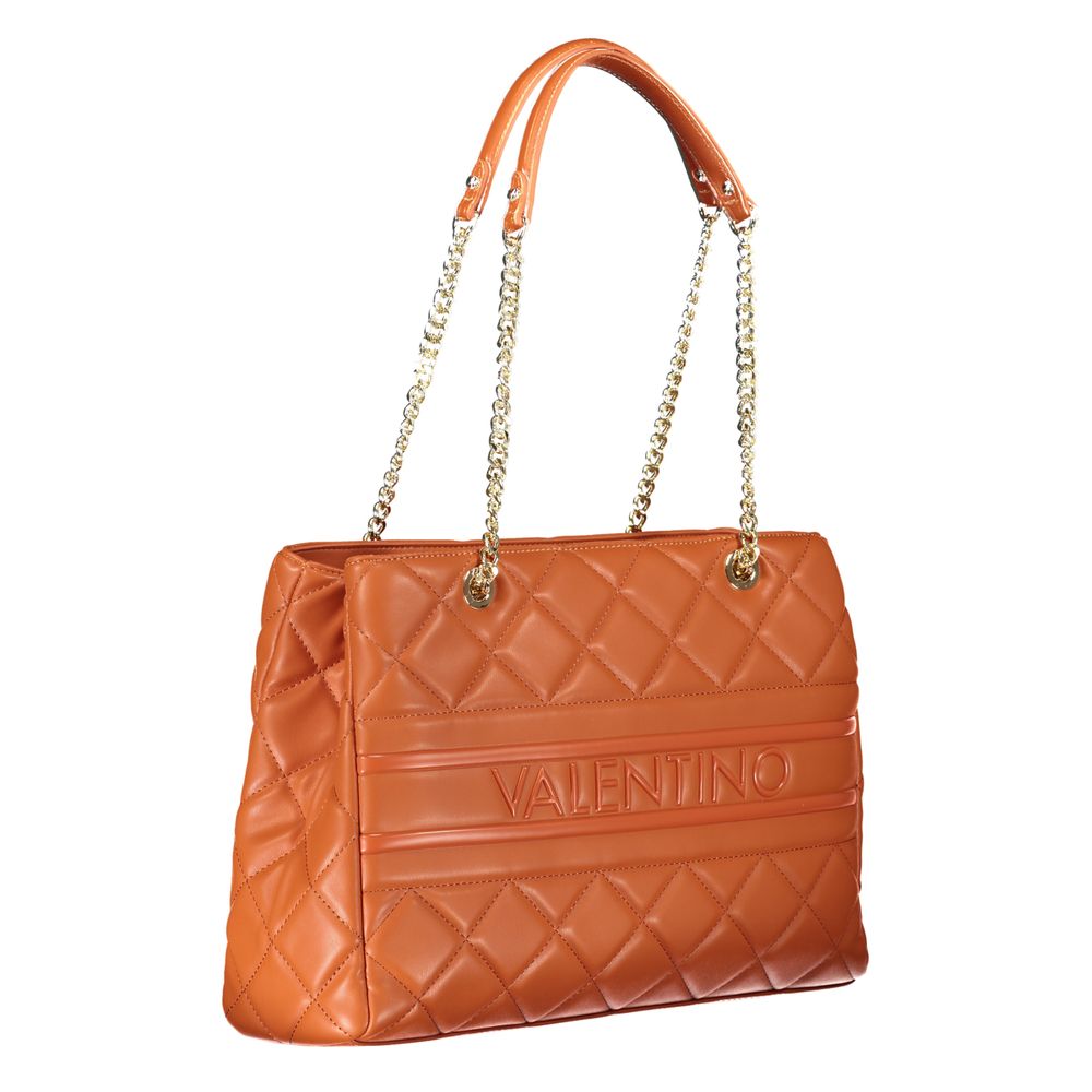 Valentino Bags Orange Polyethylene Handbag/Orange