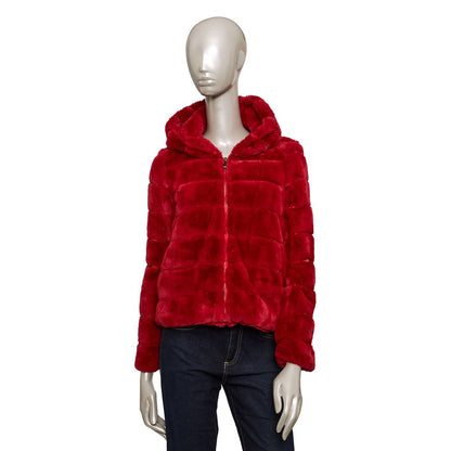 Baldinini Trend Red Polyester Women Jacket/M/Red