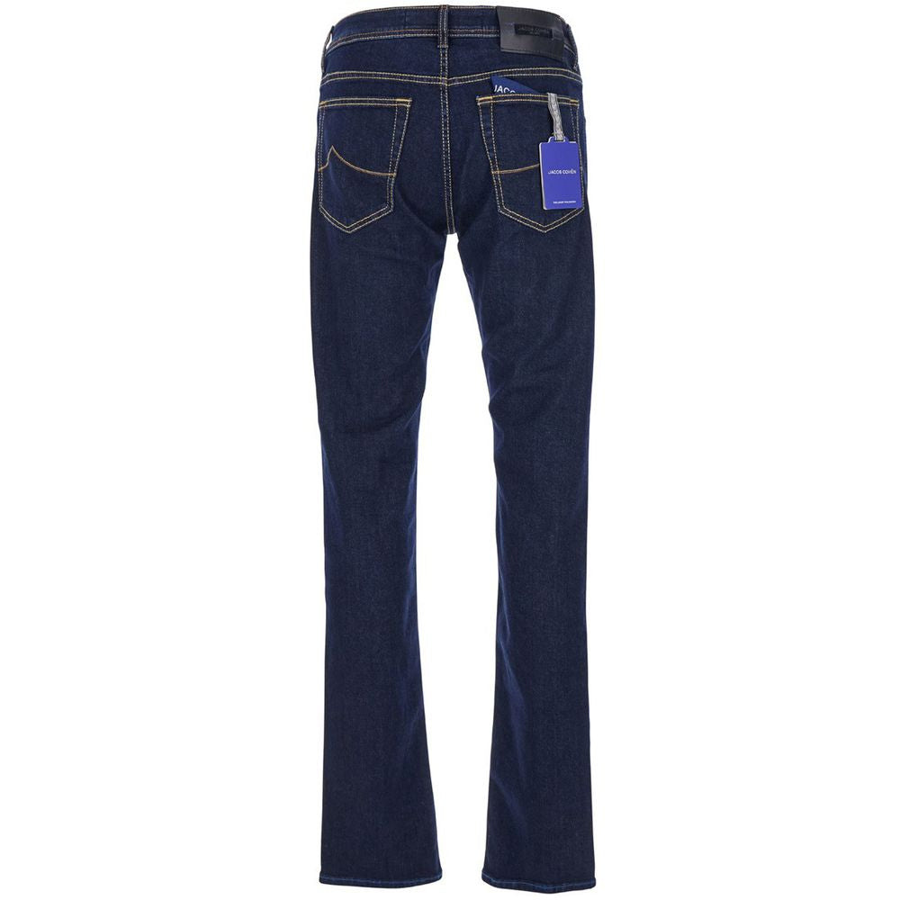 Jacob Cohen Blue Cotton Jeans & Pant/W32/Blue