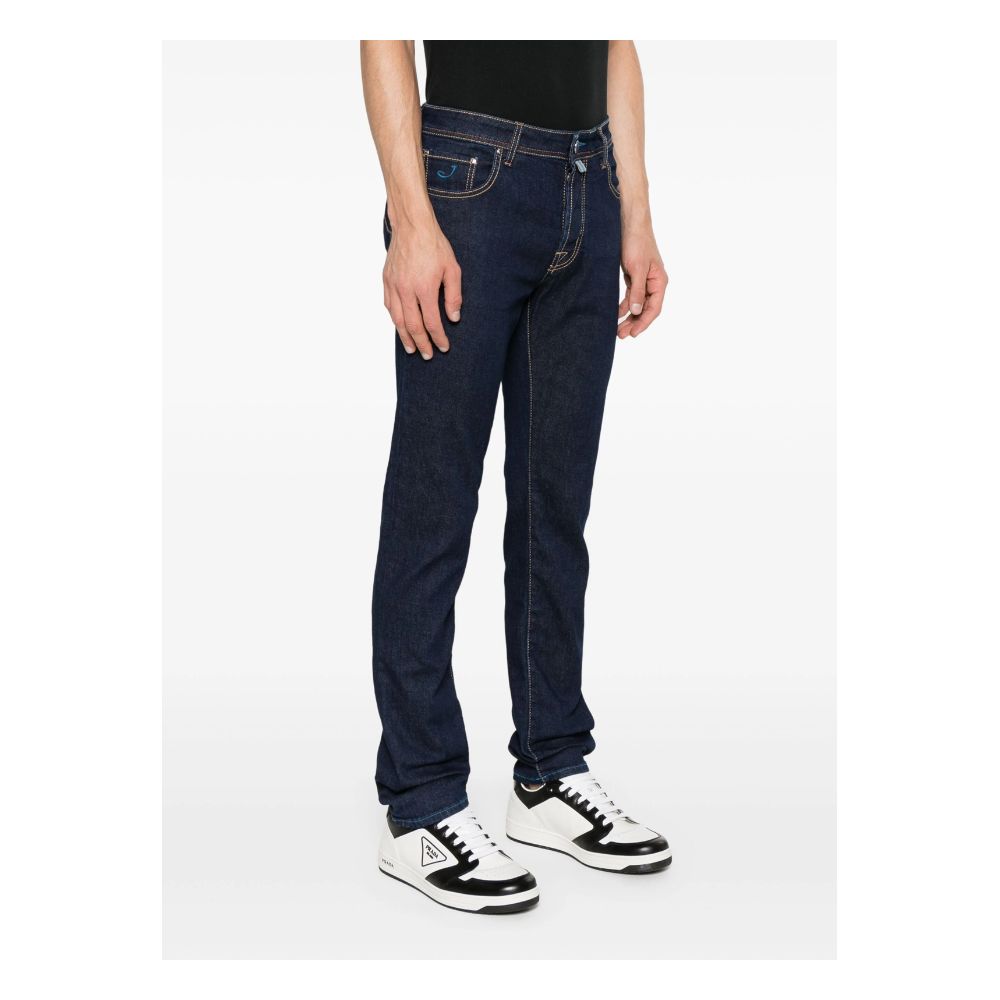 Jacob Cohen Blue Cotton Jeans & Pant/W32/Blue