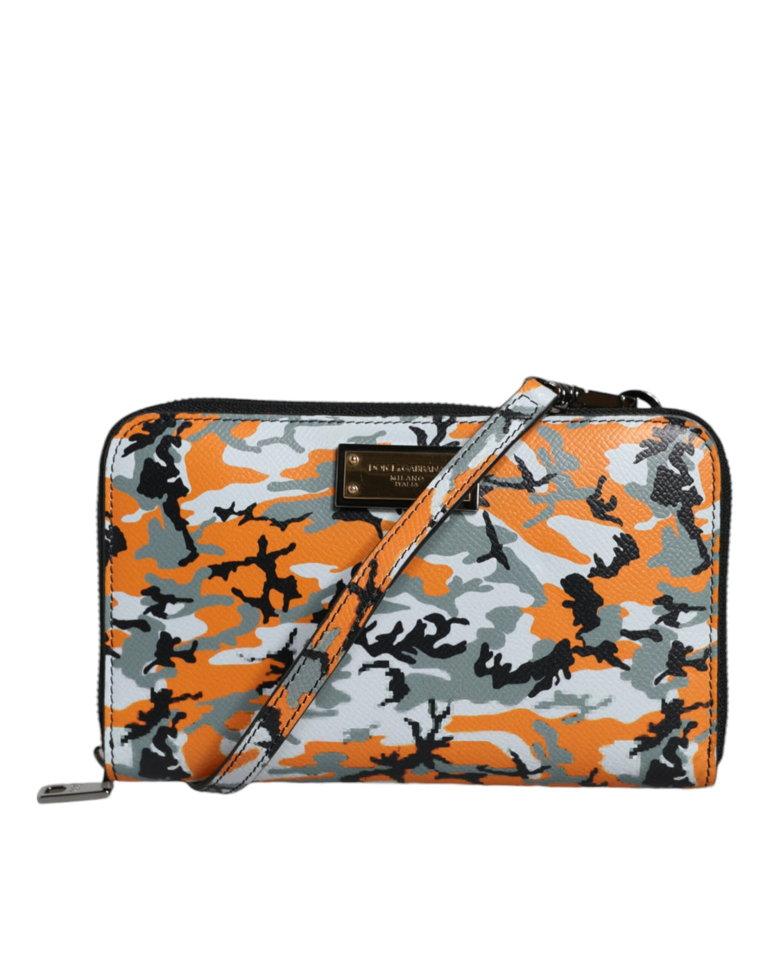 Dolce &amp; Gabbana Dolce &amp; Gabbana Multicolor Camouflage Leather Purse Cross Body Bag/Multicolor