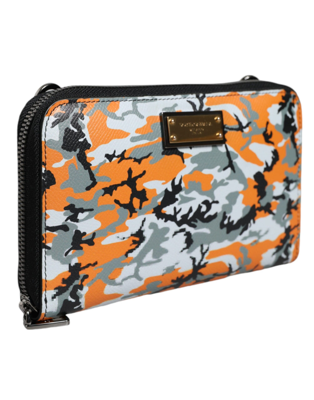 Dolce &amp; Gabbana Dolce &amp; Gabbana Multicolor Camouflage Leather Purse Cross Body Bag/Multicolor