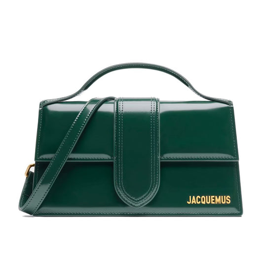 Jacquemus Jacquemus Green Leather Crossbody Bag/Green