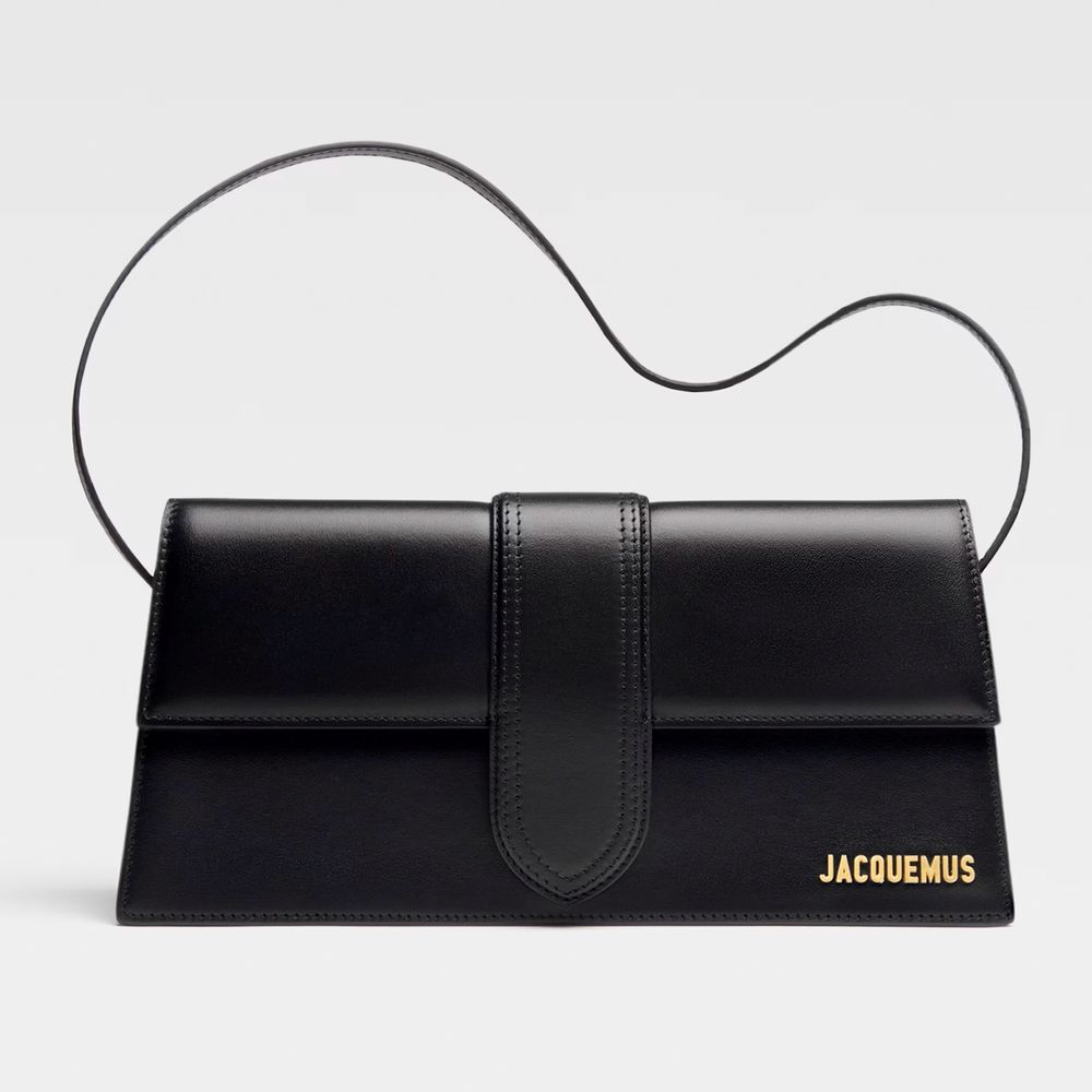 Jacquemus Jacquemus Black Leather Handbag/Black