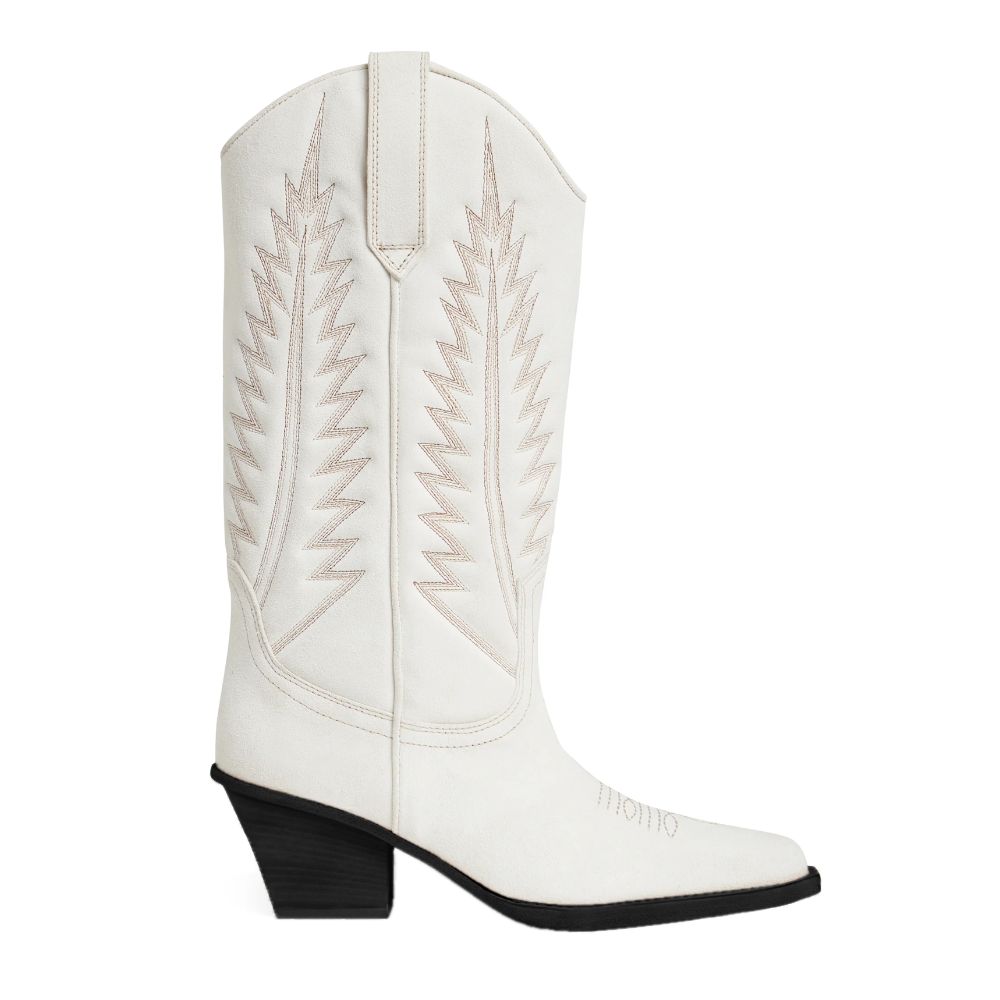 Paris Texas White Leather Boot/EU42/US12/White