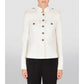 Dolce & Gabbana Dolce & Gabbana White Wool Jackets & Coat/IT38|XS/White