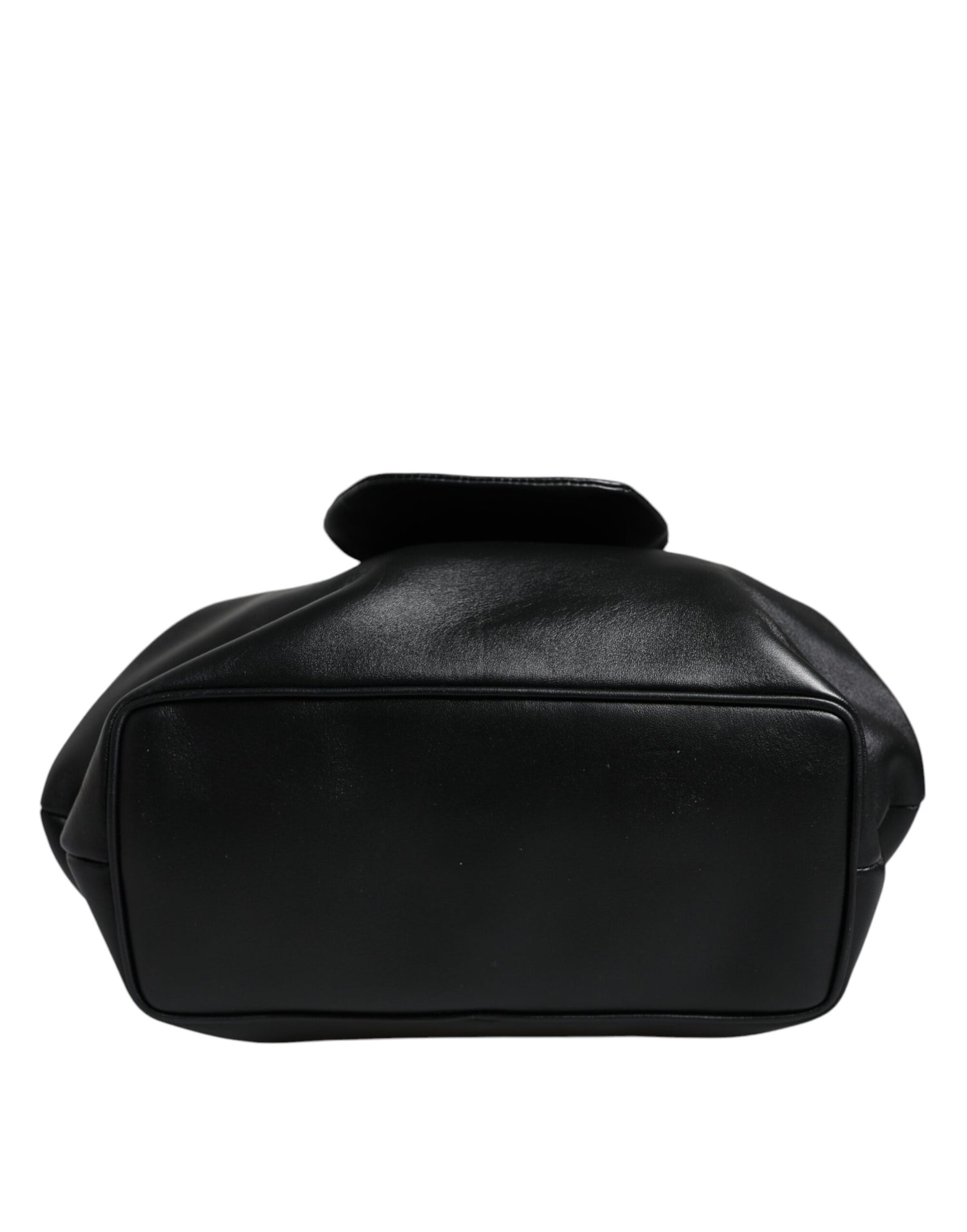 Dolce &amp; Gabbana Black Calfskin Leather Shoulder Clutch Bag/Black