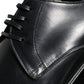 Dolce & Gabbana Dolce & Gabbana Black Leather Derby Formal Dress Shoes/EU40/US7/Black