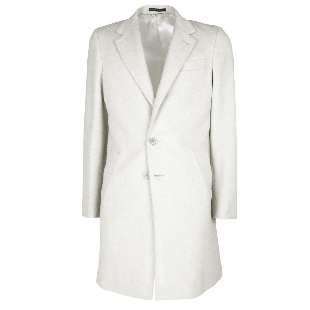 Loro Piana Made in Italy White Wool Vergine Jacket/IT50 | M-L/White