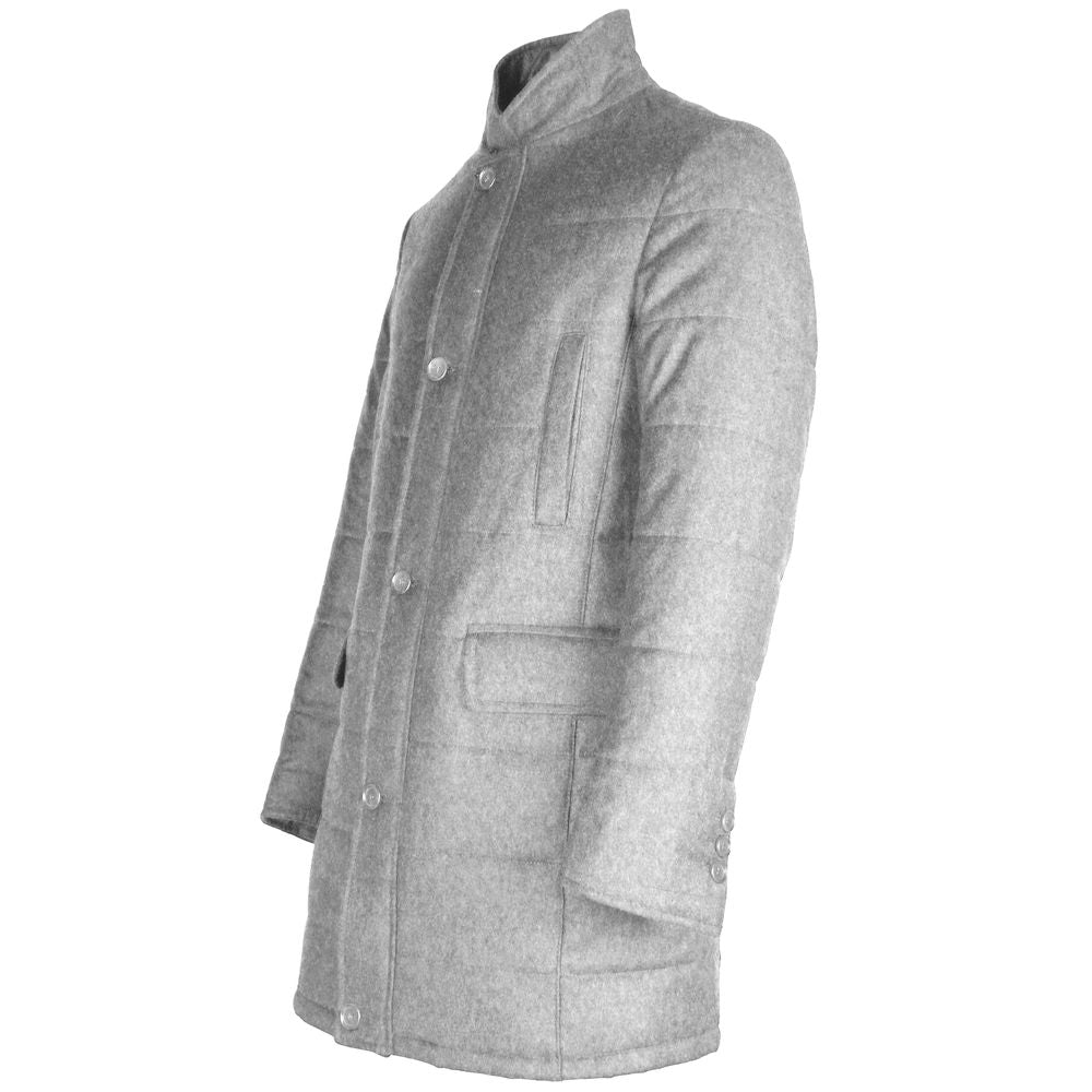 Loro Piana Made in Italy Gray Wool Vergine Jacket/IT50 | M-L/Gray