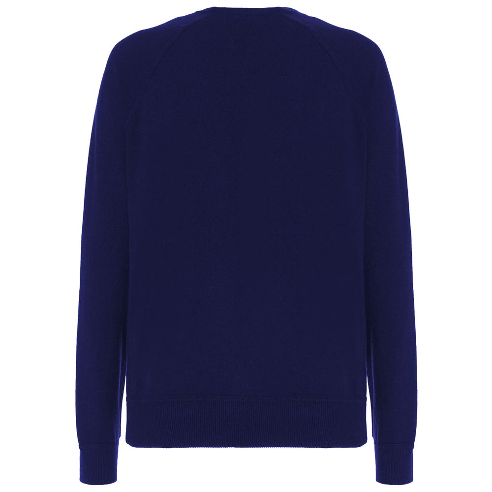 Malo Blue Wool Sweater/XXL/Blue