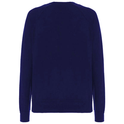 Malo Blue Wool Sweater/XXL/Blue