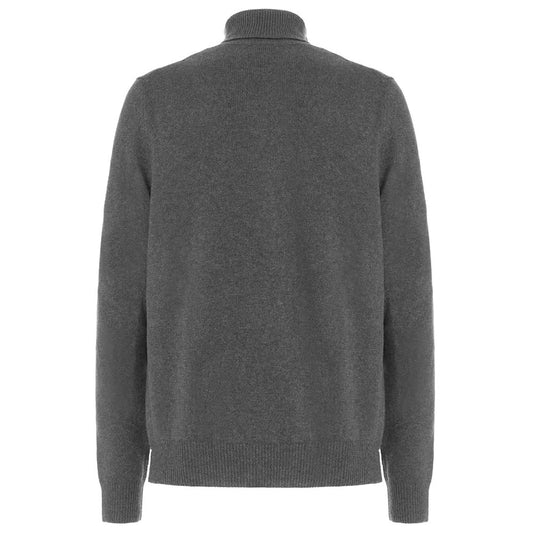 Malo Gray Wool Sweater/M/Gray