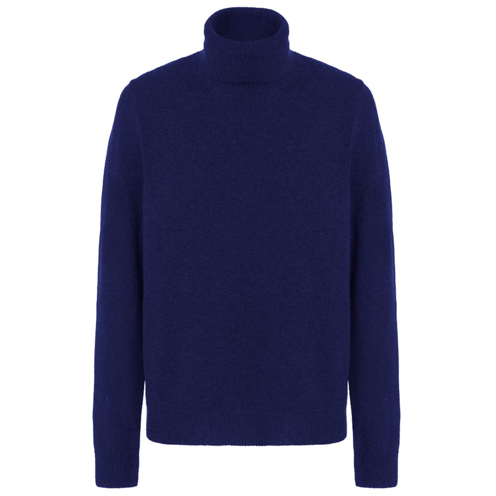 Malo Blue Wool Sweater/XL/Blue