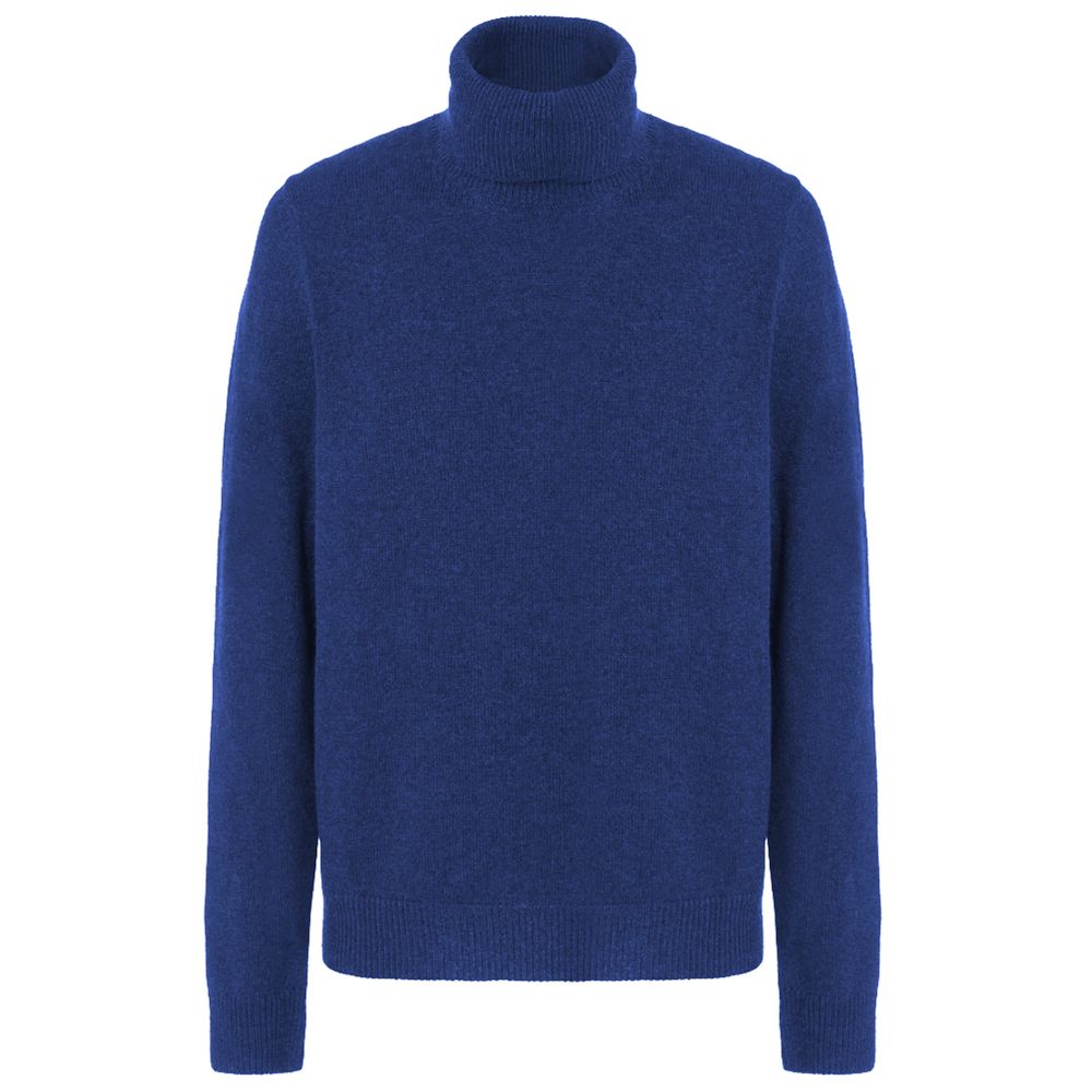 Malo Blue Wool Sweater/M/Blue