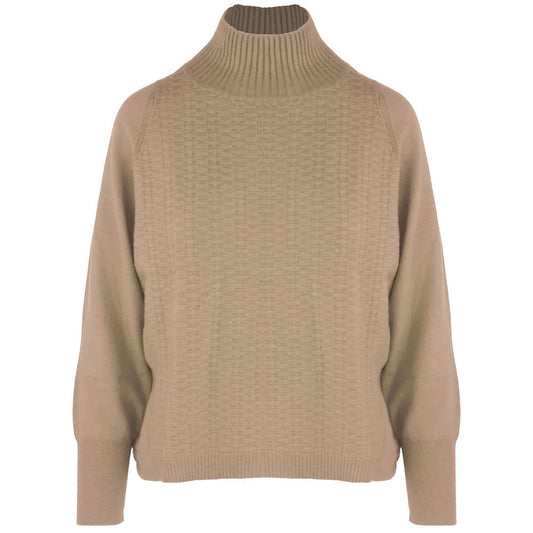 Malo Brown Cashmere Sweater/XL/Brown