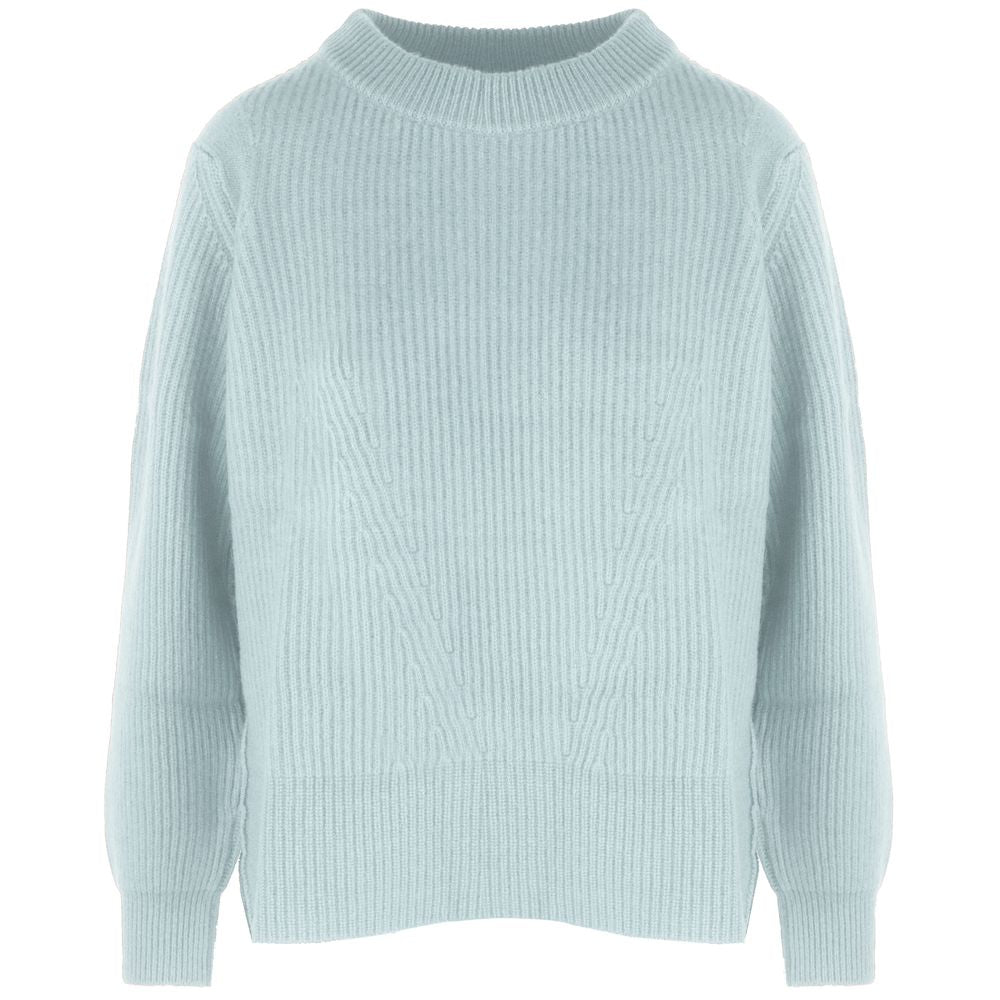 Malo Light Blue Cashmere Sweater/M/Light Blue