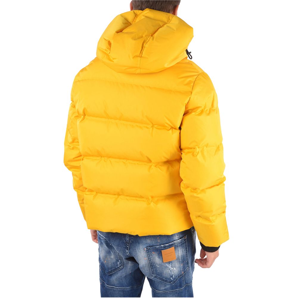 Dsquared² Yellow Nylon Jacket/IT46 | S/Yellow