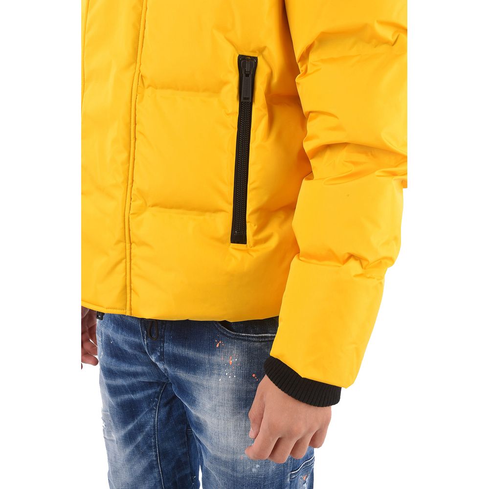 Dsquared² Yellow Nylon Jacket/IT46 | S/Yellow