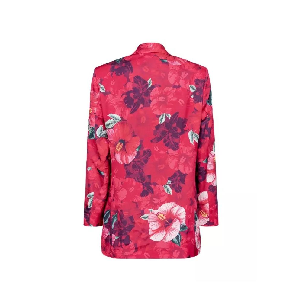 PINKO Fuchsia Viscose Suits & Blazer/IT46 | L/Fuchsia