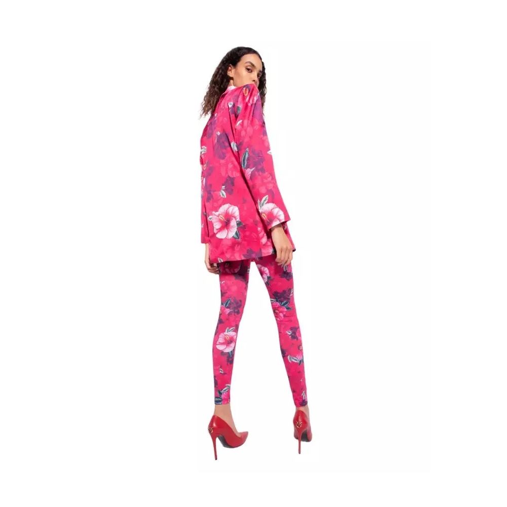 PINKO Fuchsia Viscose Suits & Blazer/IT46 | L/Fuchsia