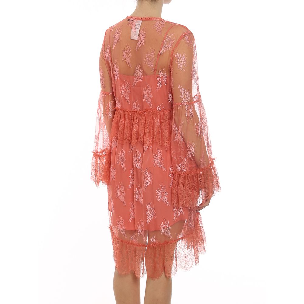 PINKO Pink Polyamide Dress/IT42|M/Pink