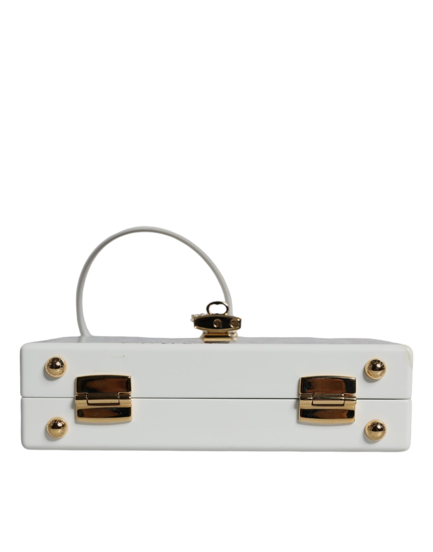 Dolce &amp; Gabbana White Graffiti Print Clutch Crossbody Bag/one size/White
