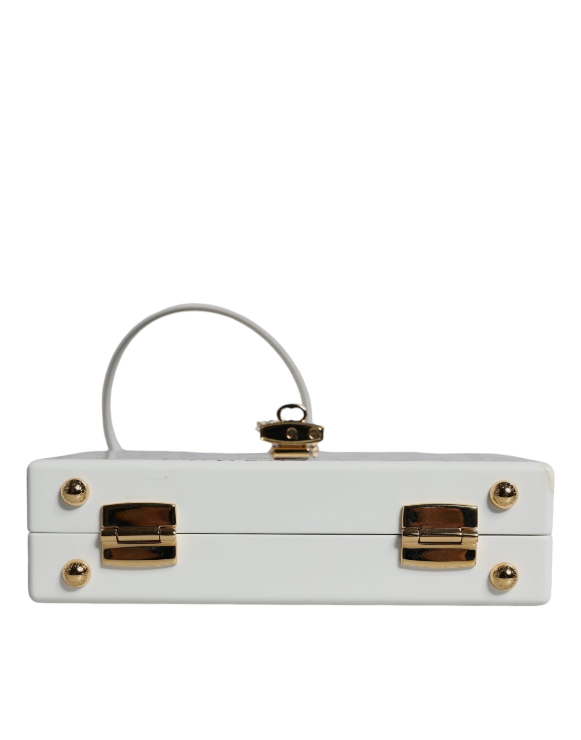 Dolce &amp; Gabbana White Graffiti Print Clutch Crossbody Bag/one size/White
