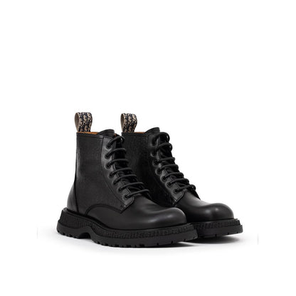 Dior Black Leather Boot/EU43/US10/Black