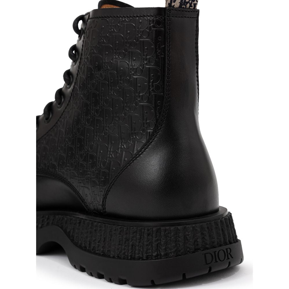 Dior Black Leather Boot/EU39/US6/Black