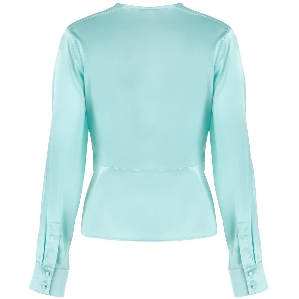 PINKO Green Silk Sweater/IT42|M/Green