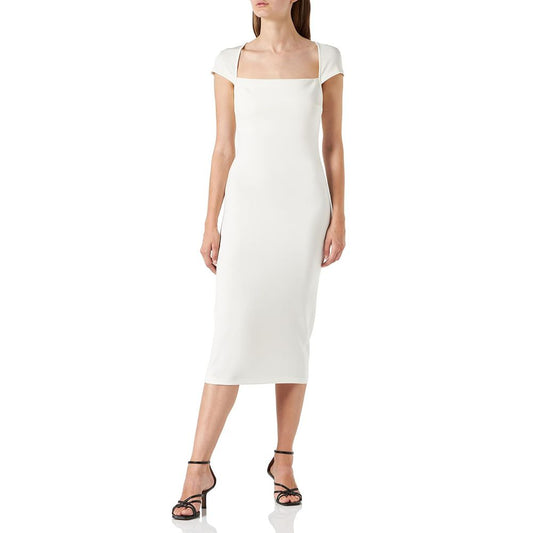 PINKO White Viscose Dress/IT38|XS/White