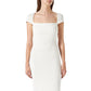 PINKO White Viscose Dress/IT38|XS/White