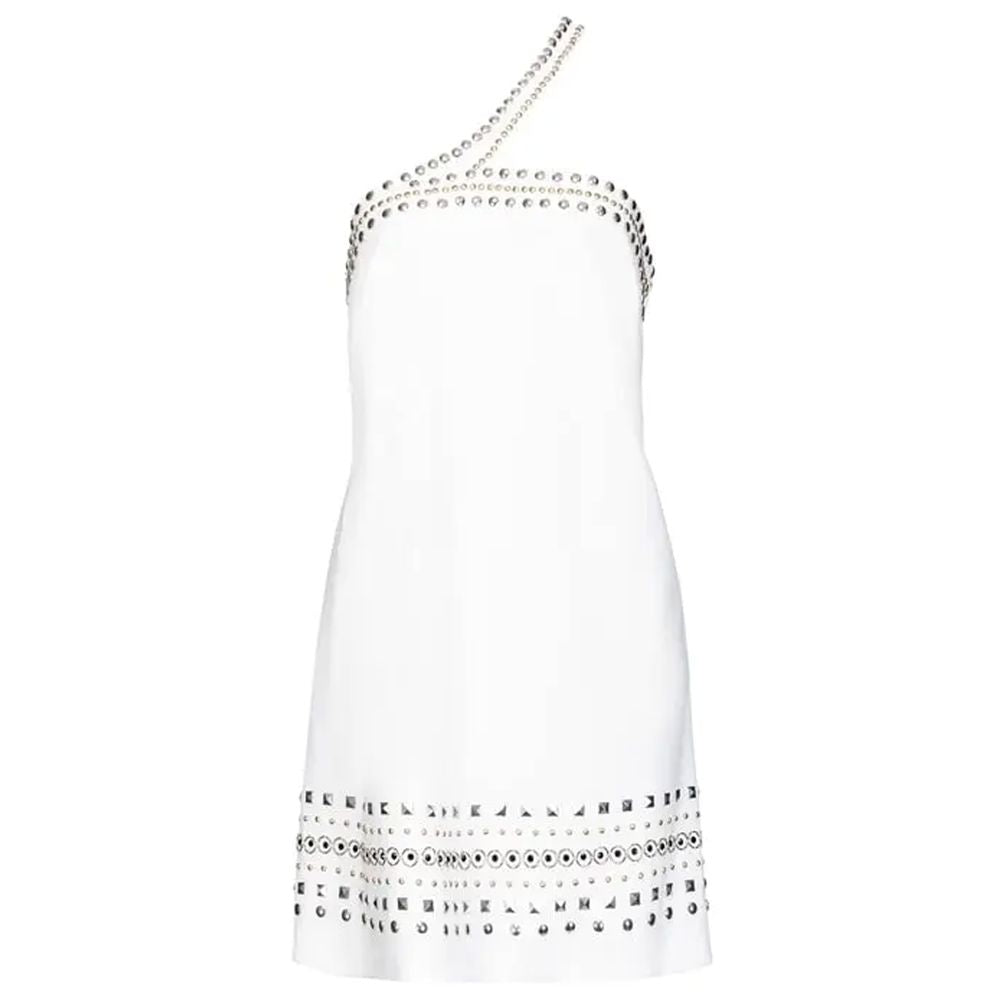 PINKO White Polyester Dress/IT38|XS/White