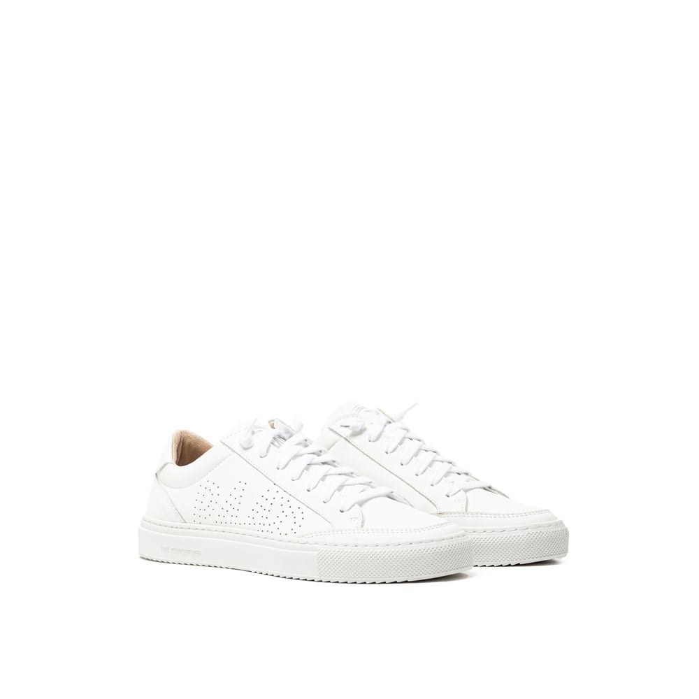 P448 White Leather Sneaker/EU39/US9/White