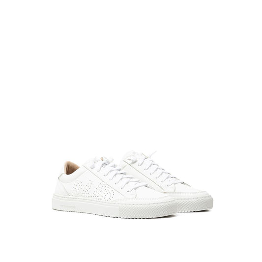 P448 White Leather Sneaker/EU39/US9/White