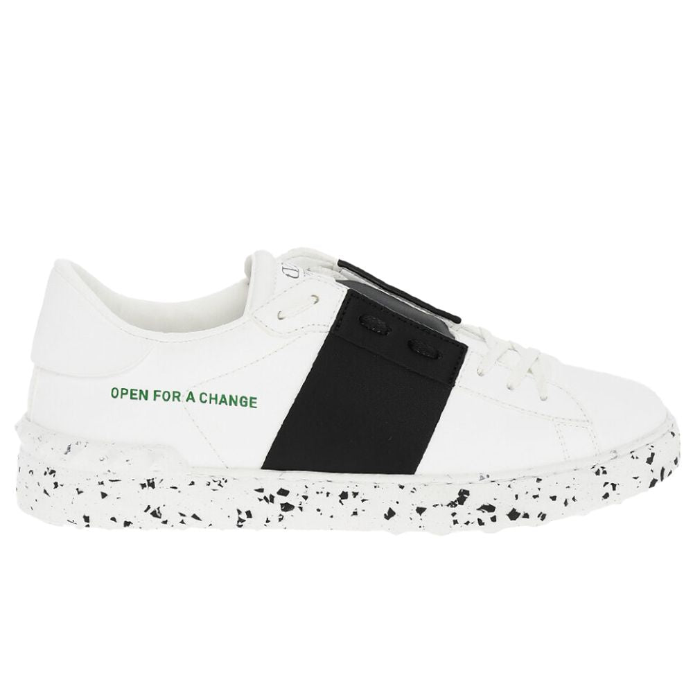 Valentino White Leather Di Calfskin Sneaker/EU36/US6/White