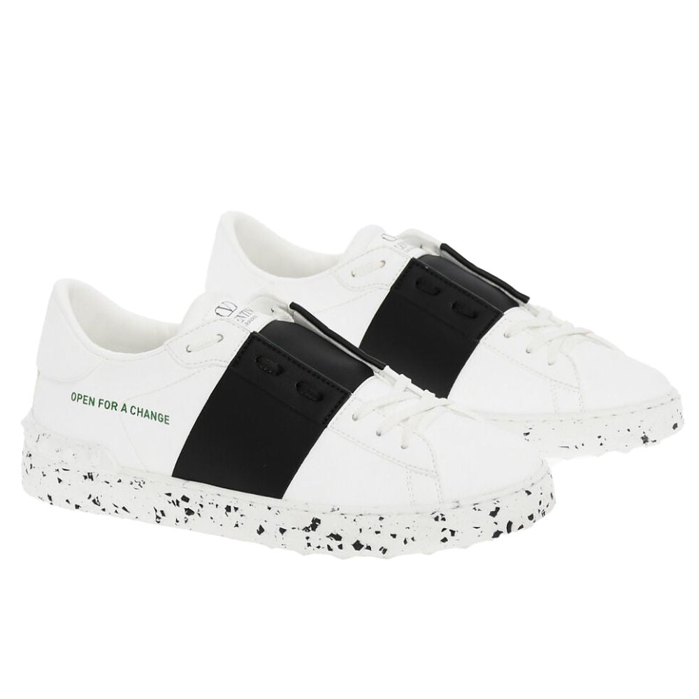 Valentino White Leather Di Calfskin Sneaker/EU36/US6/White