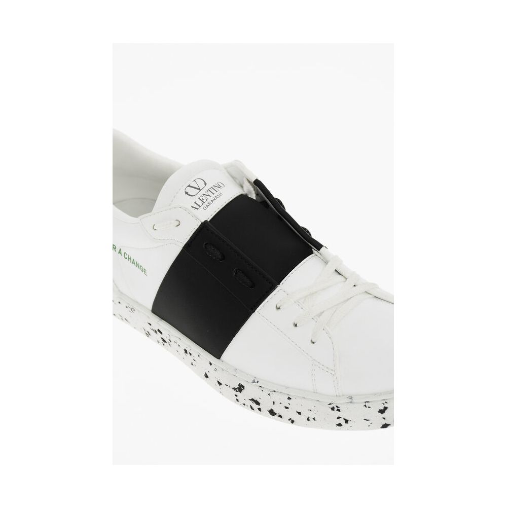 Valentino White Leather Di Calfskin Sneaker/EU36/US6/White