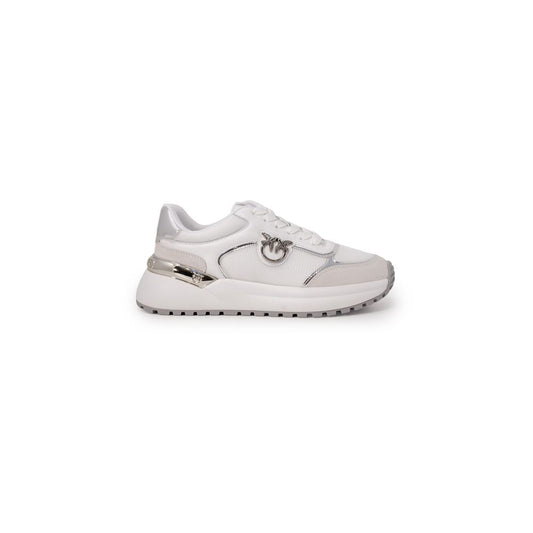 PINKO White Leather Sneaker/EU39/US9/White