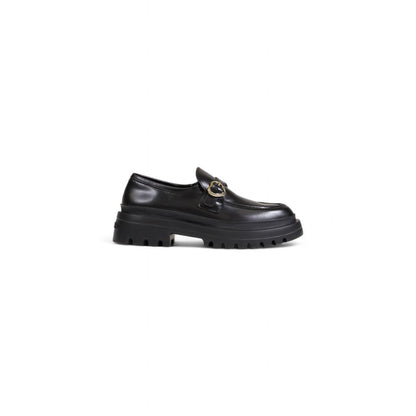 Love Moschino Black Polyethylene Flat Shoe/EU37/US7/Black