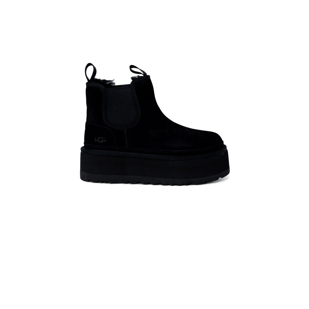 UGG Black Leather Boot/EU41/US11/Black