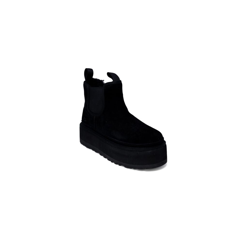 UGG Black Leather Boot/EU41/US11/Black