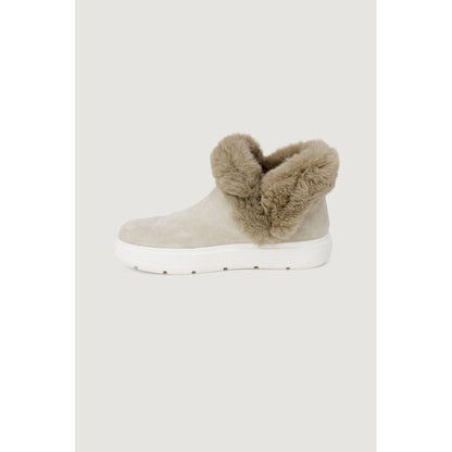 Love Moschino Beige Leather Sneaker/EU36/US6/Beige