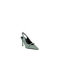 Furla Green Leather Pump/EU38/US8/Green/