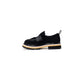 ASH Black Leather Flat Shoe/EU36/US6/Black