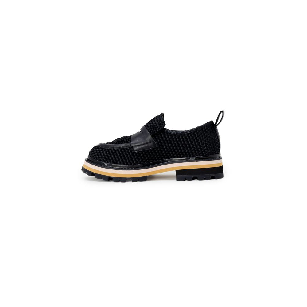 ASH Black Leather Flat Shoe/EU37/US7/Black